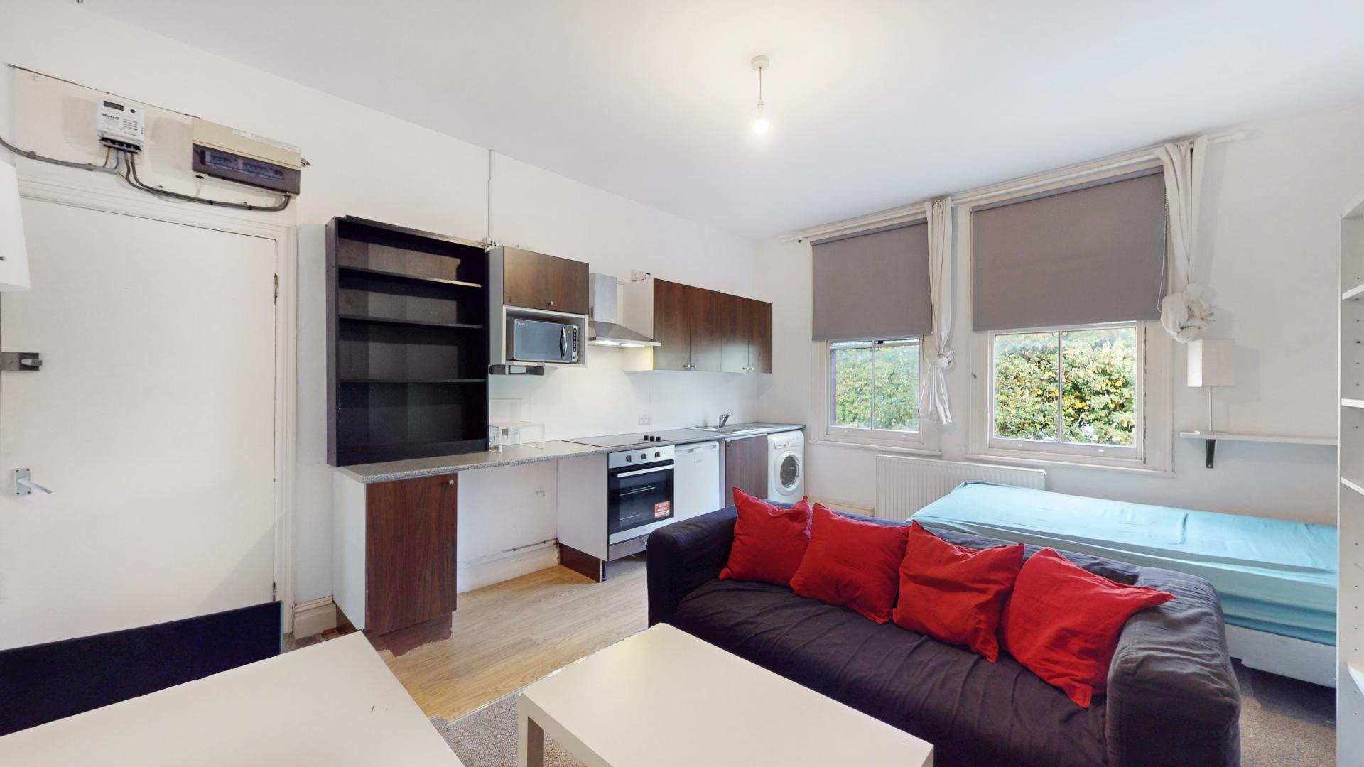 Modern Studio Goldhurst Terrace, West Hampstead (Heating + Hot water included)
